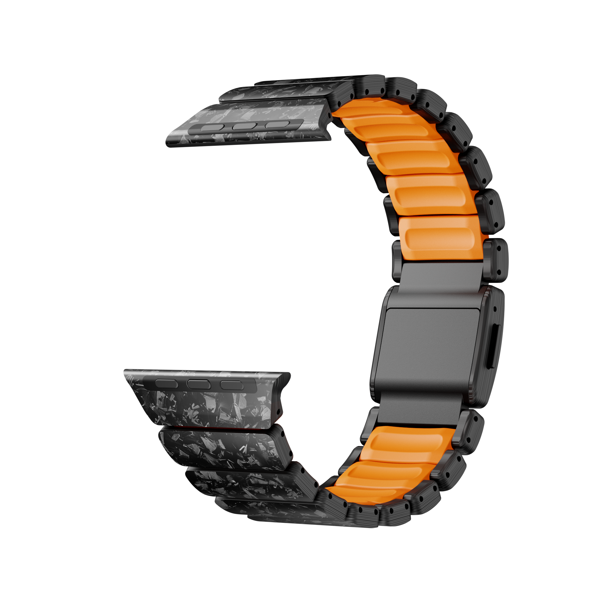 Carbon + FKM Band For Apple Watch