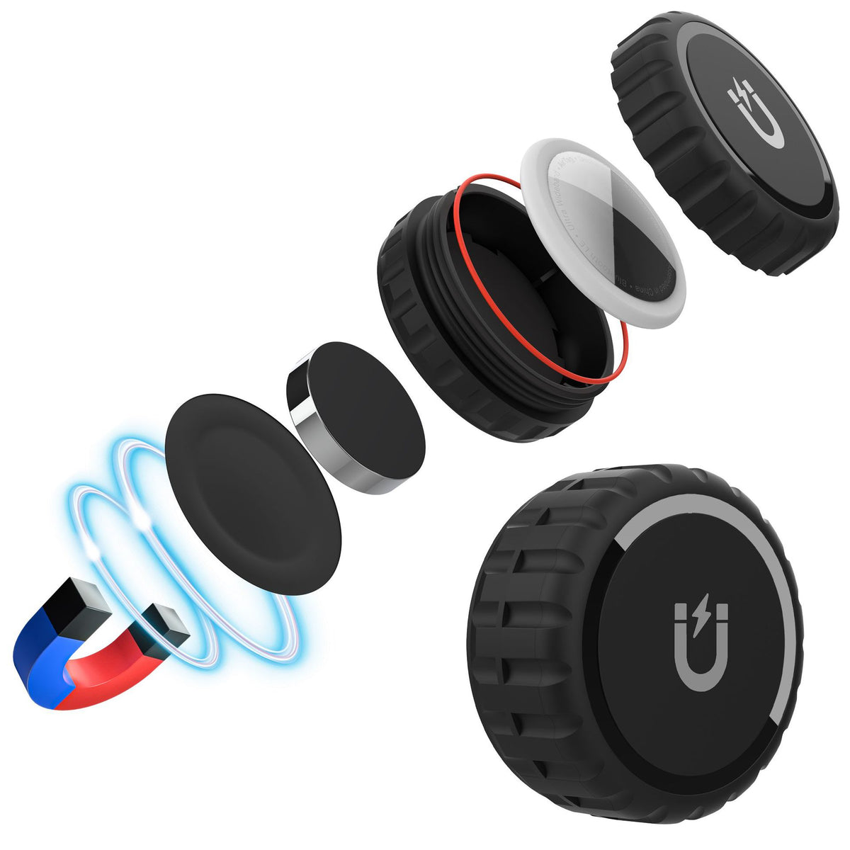 Magnetic Waterproof PC Protective Case for AirTag
