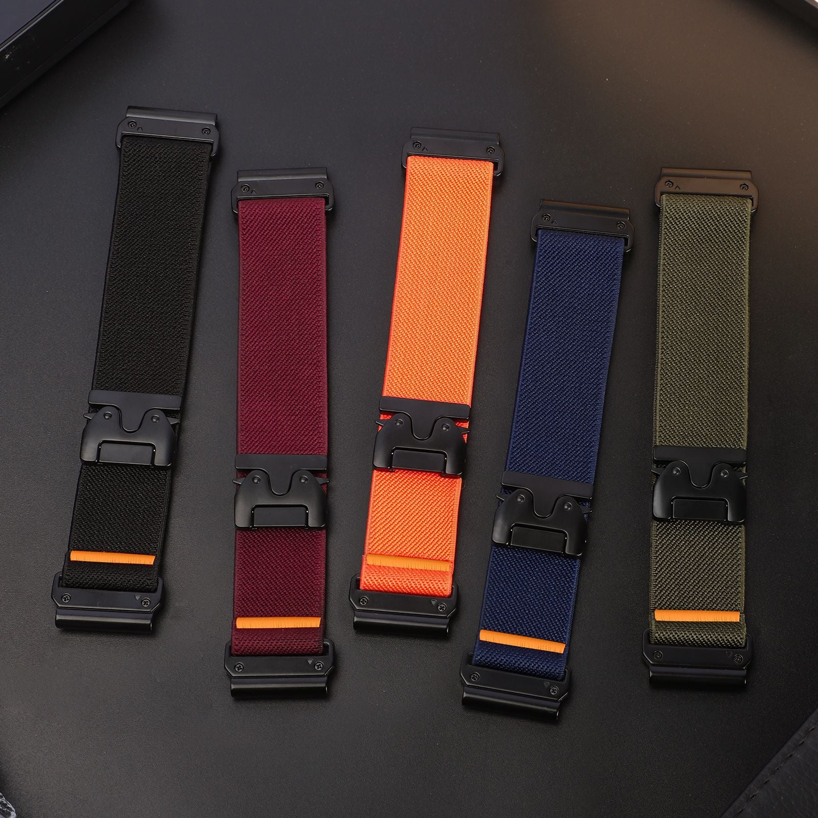 Stretch Sport Nylon Band For Garmin Watch