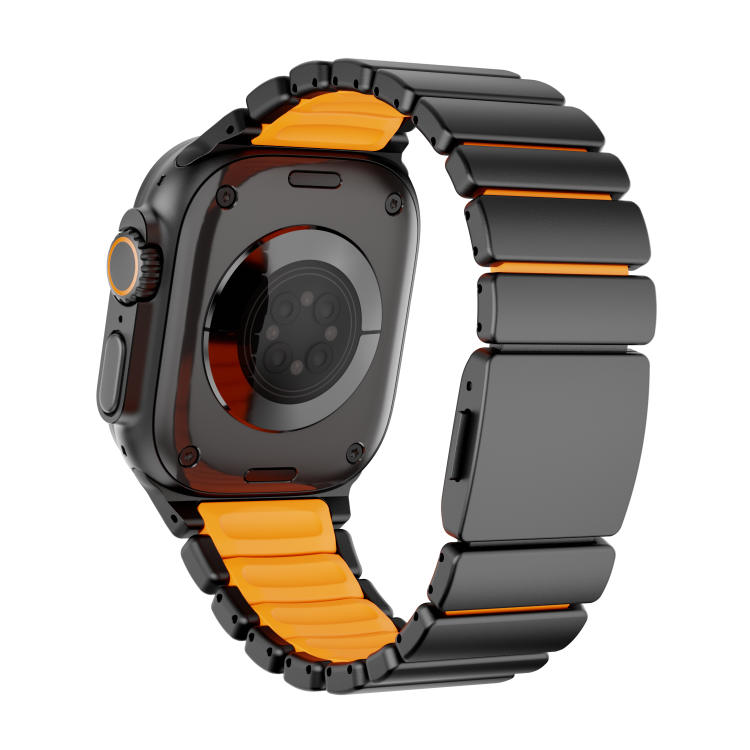 Ultra-Titanium +FKM Band Magnetic Clasp for Apple Watch