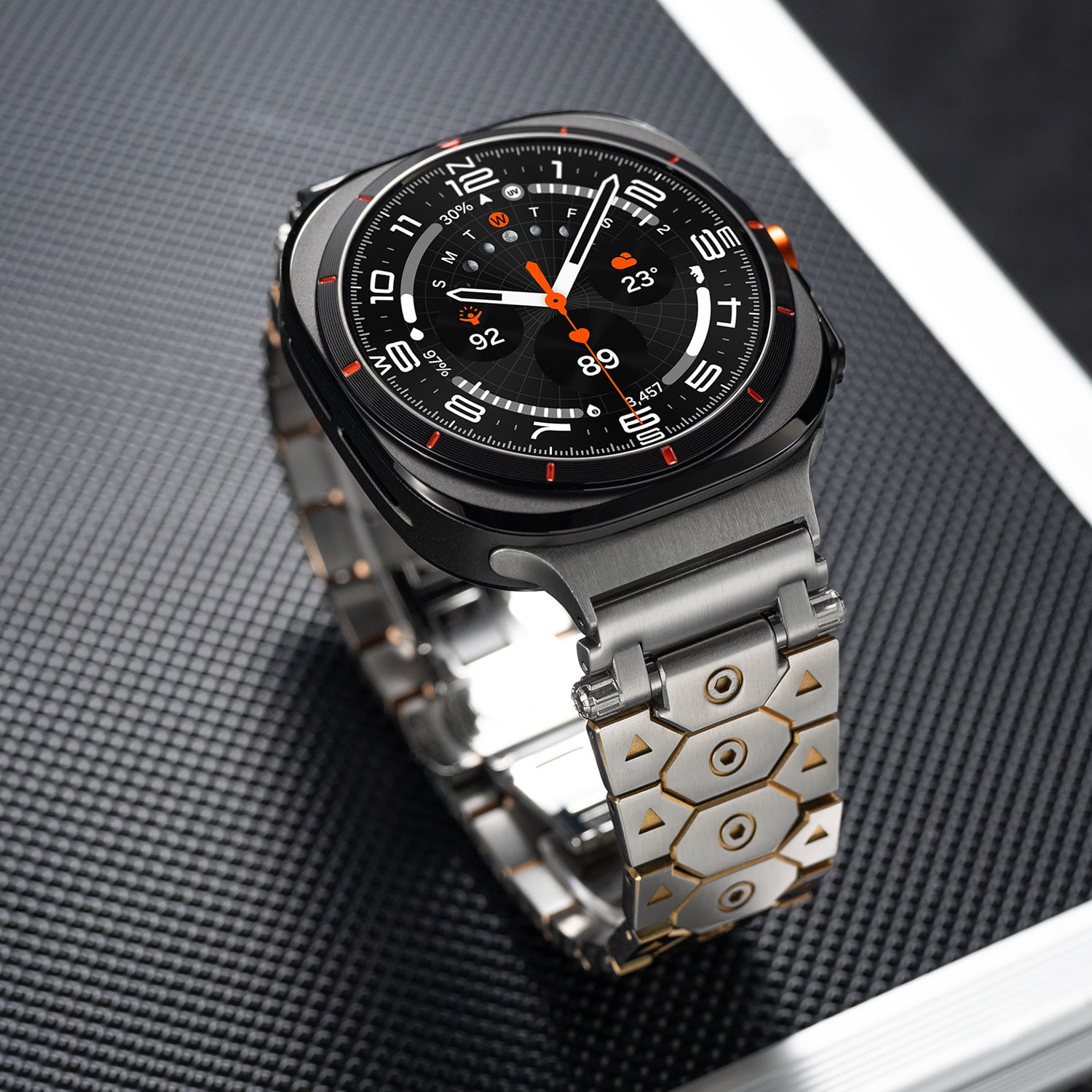 Luxury Stainless Steel Band For Samsung Galaxy watch 8/Ultra/7/6/5/5 Pro/4/4Classic