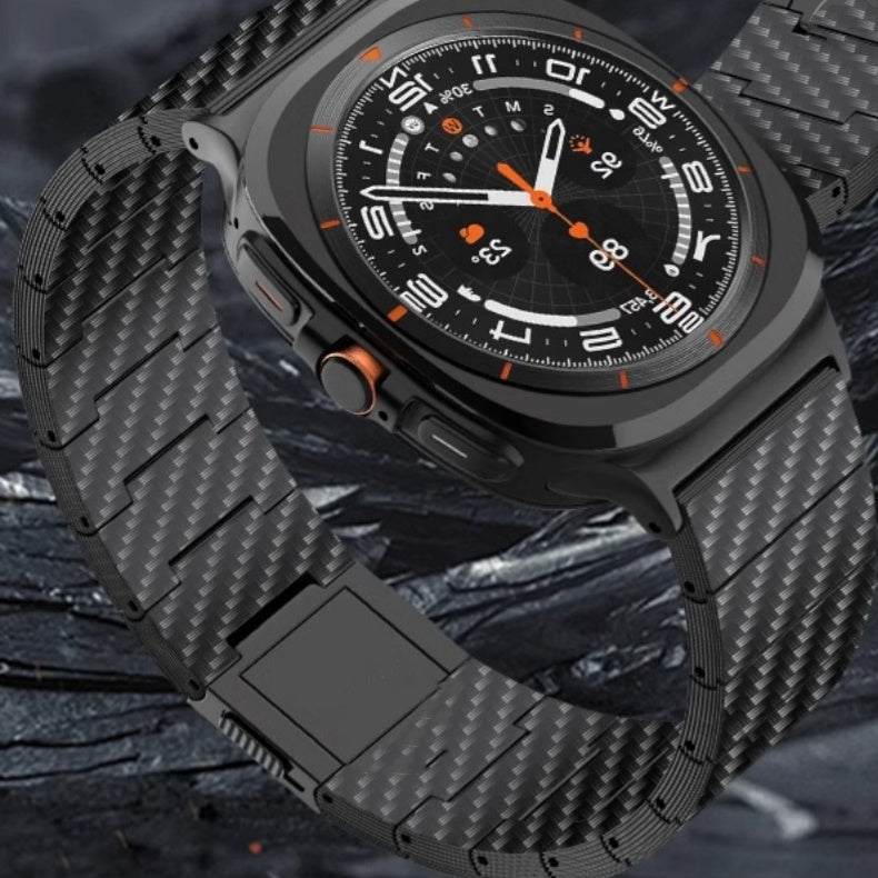 Carbon Fiber Band For Samsung Galaxy Watch Ultra/Watch 8 Classic