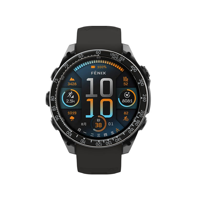 TPU Hollow Half Wrapped Watch Cover - For Garmin Fenix 8