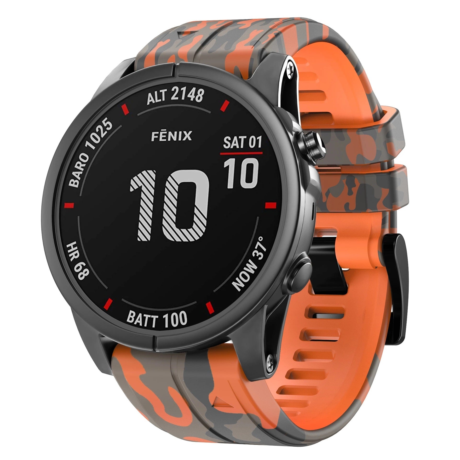 Military-Grade Camo Sport Band for Garmin