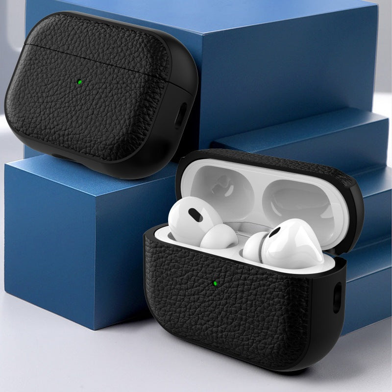Leather Texture TPU Case for AirPods