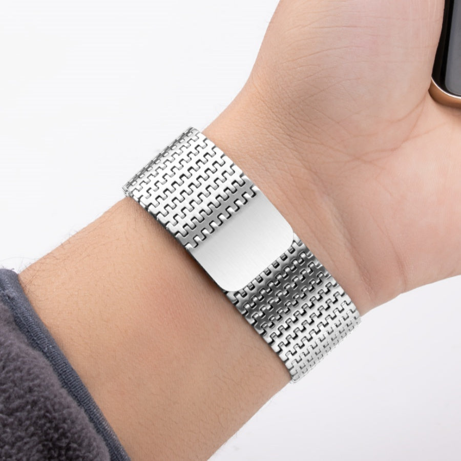 Designer Stainless Steel Magnet Band For Garmin