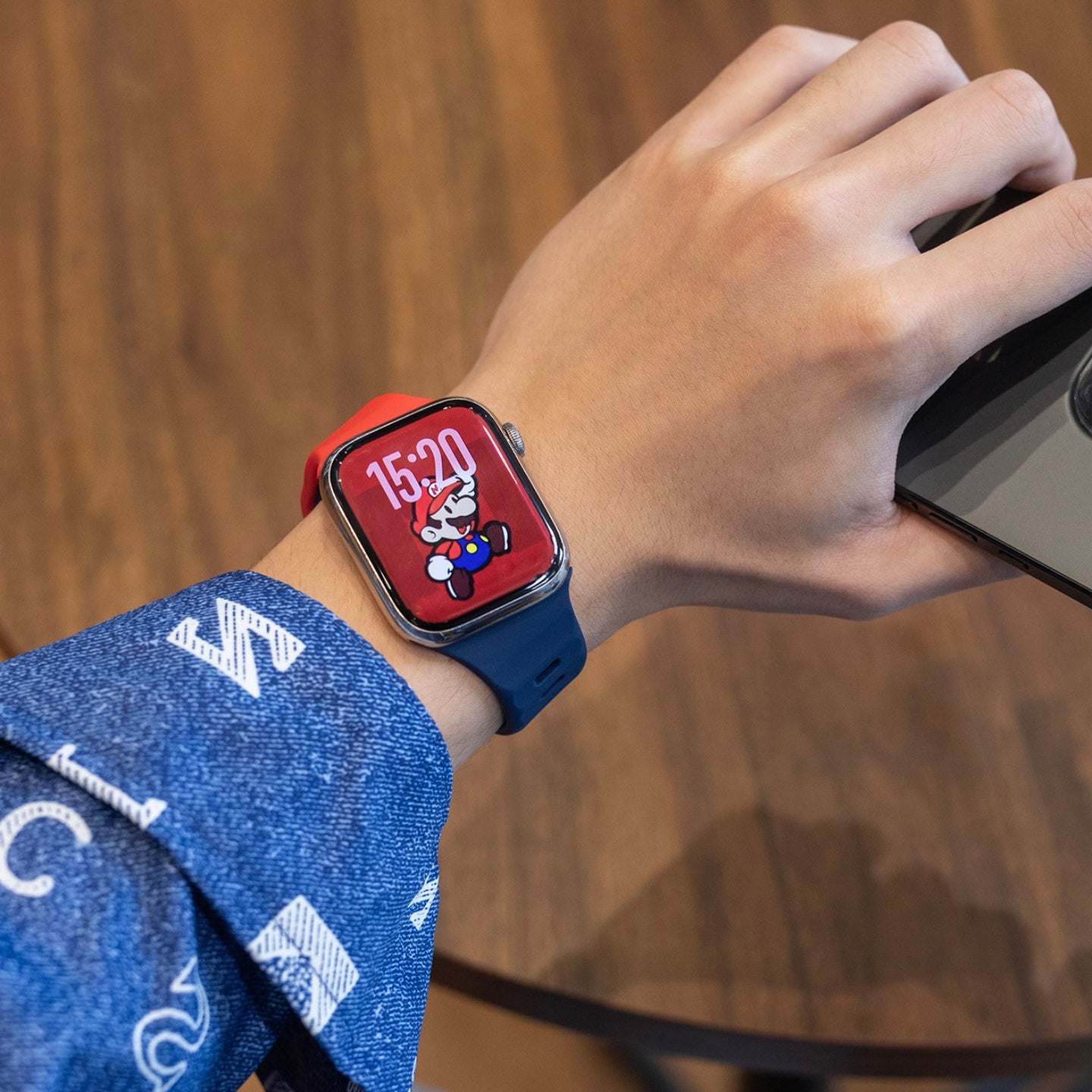 Asymmetric Ridge Design Sport Band For Apple Watch