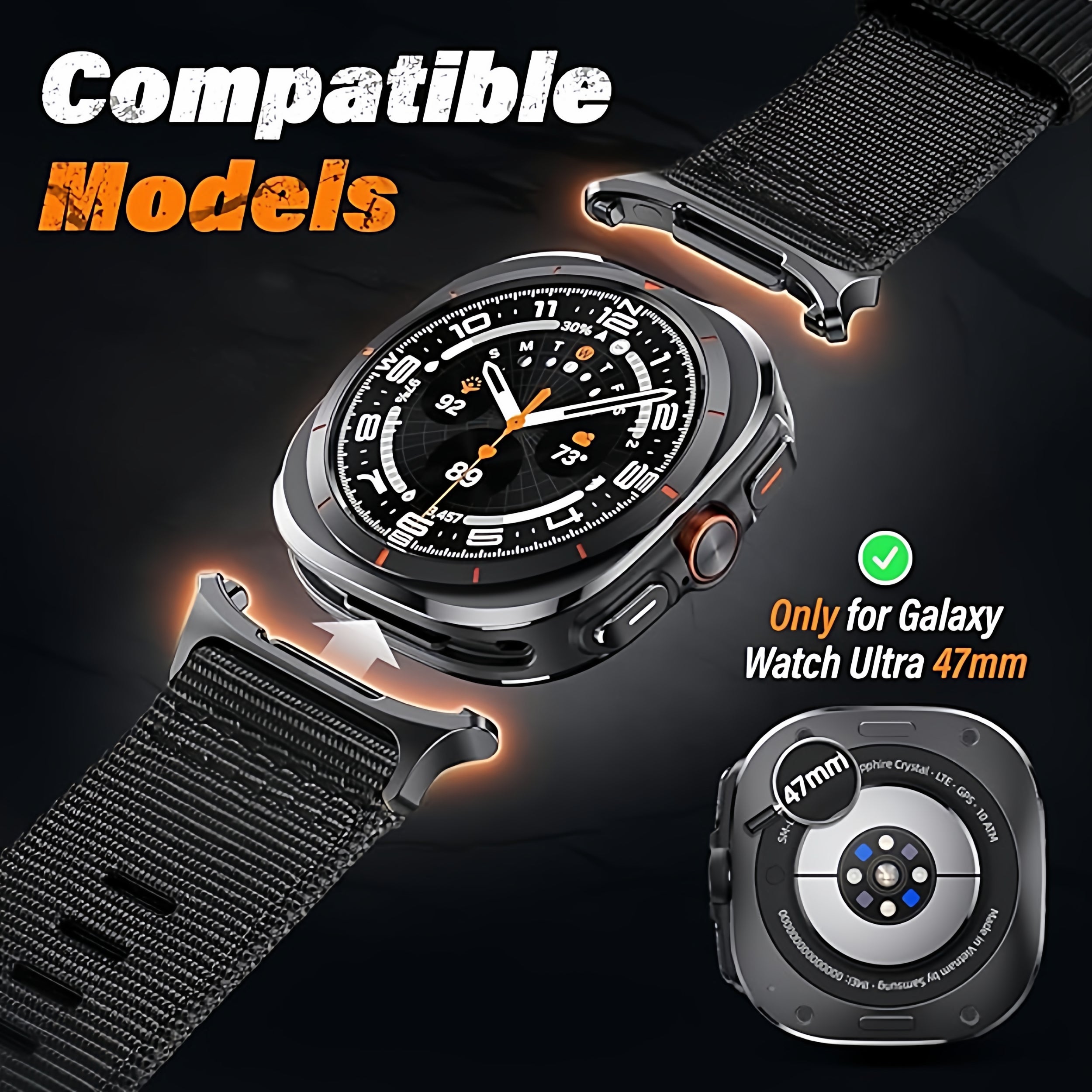 Nylon Watch Straps For Samsung Watche