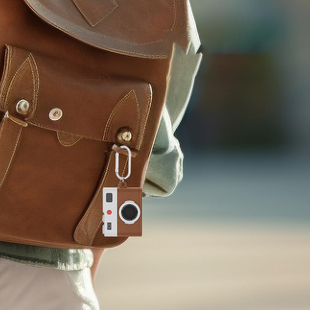 Camera Style Silicone AirPods Case