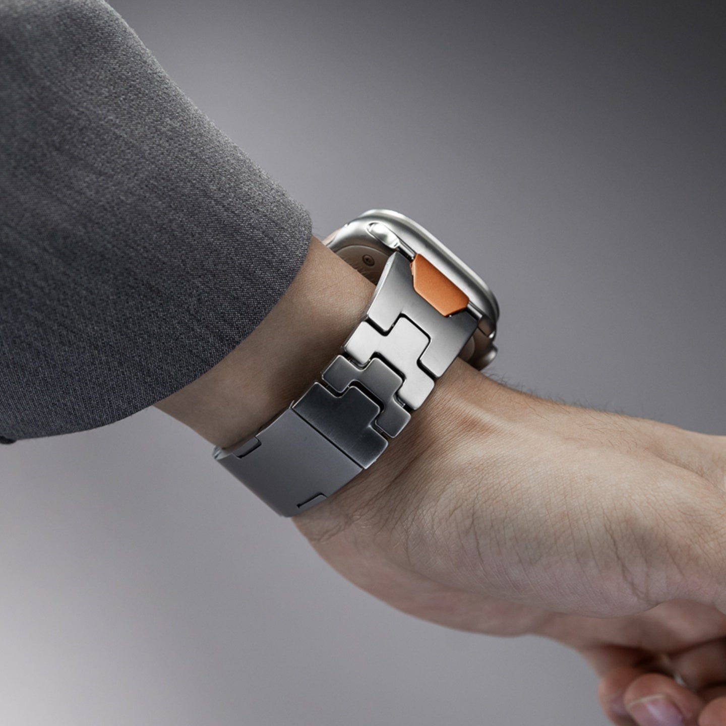 Stainless Steel Quick-Release For Apple Watch