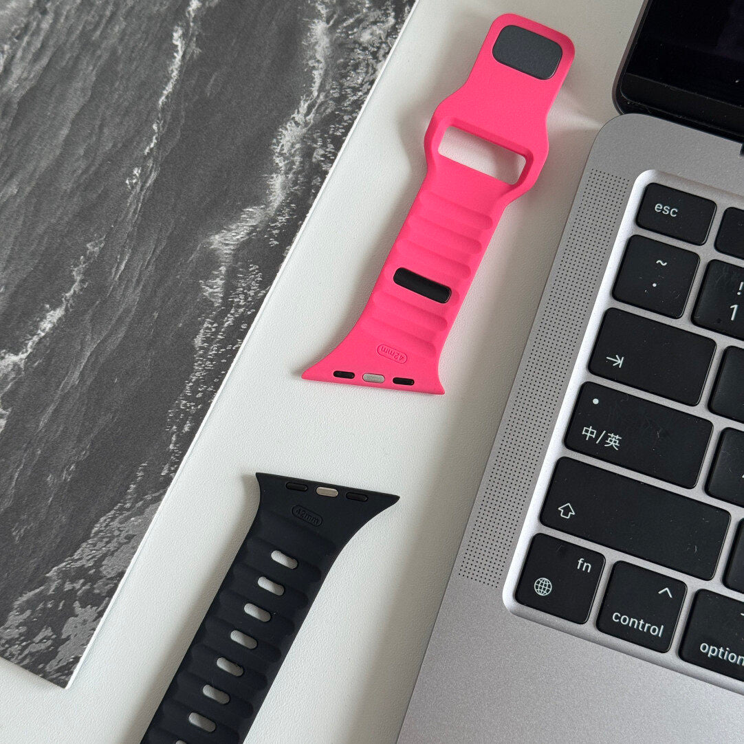 Asymmetric Ridge Design Sport Band For Apple Watch
