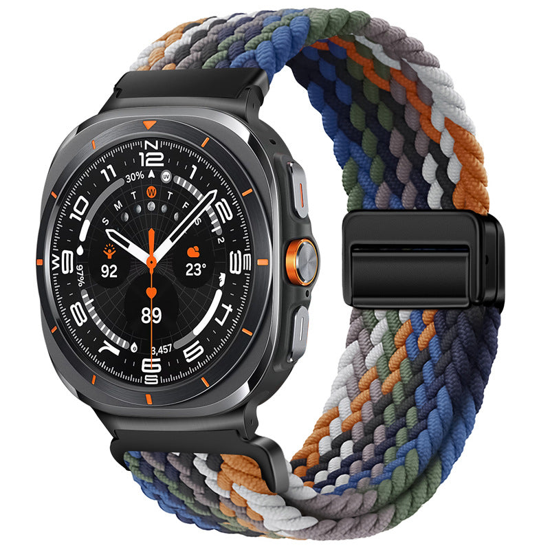 Magnetic buckle strap for Samsung Galaxy Watch Ultra/ Classic 4 /5 /Pro/6 / 7/8 Classic
