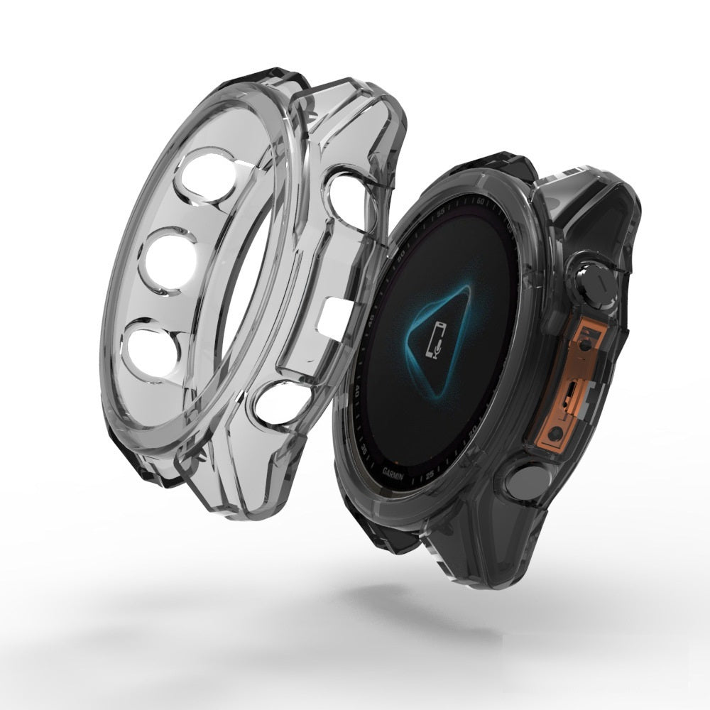 TPU Shockproof Bumper Protective Case Cover For Garmin Fenix 8/7/6/5/Forerunner /Venu4/3
