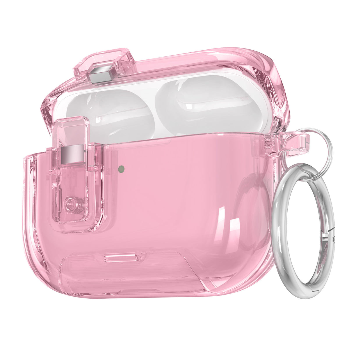 Auto-Pop Kickstand Clear Case for AirPods Pro 2 / Pro 3 / 4 / 5