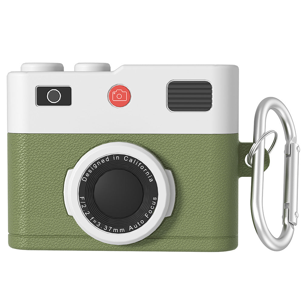Camera Style Silicone AirPods Case