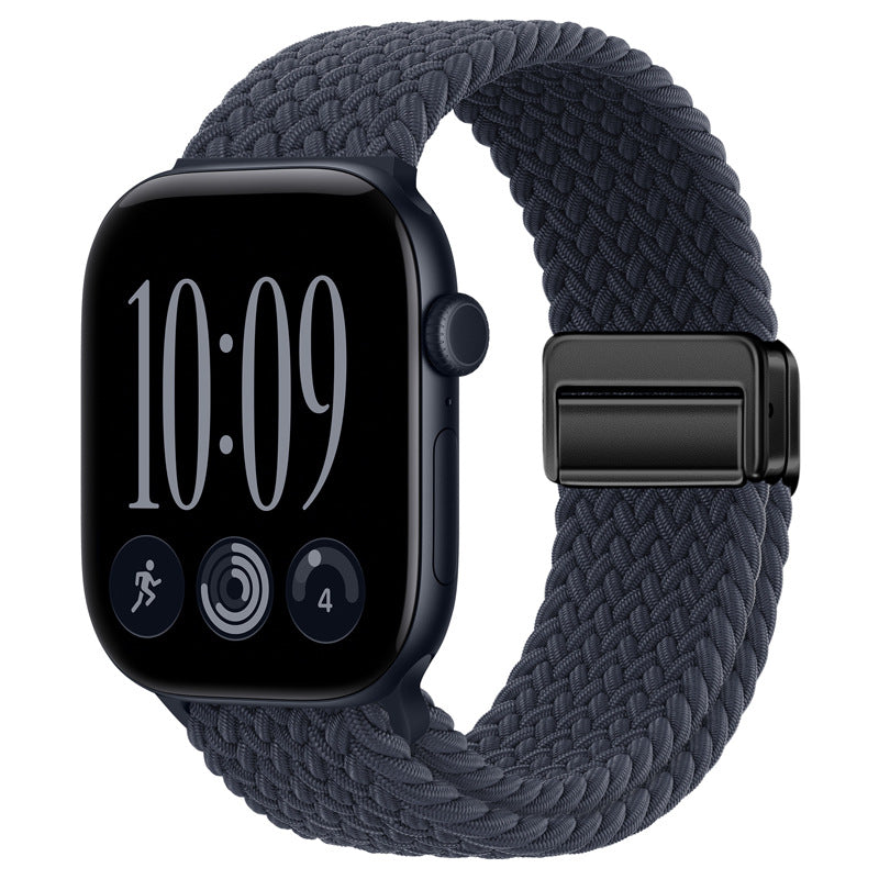 Nylon Braided Magnetic Buckle For Apple Watch