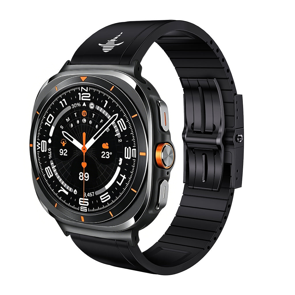 Luxury FKM Rubber Strap for Samsung- The Shark Edition