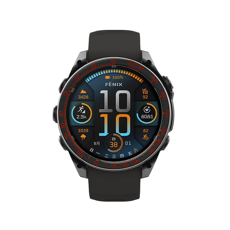 TPU Hollow Half Wrapped Watch Cover - For Garmin Fenix 8