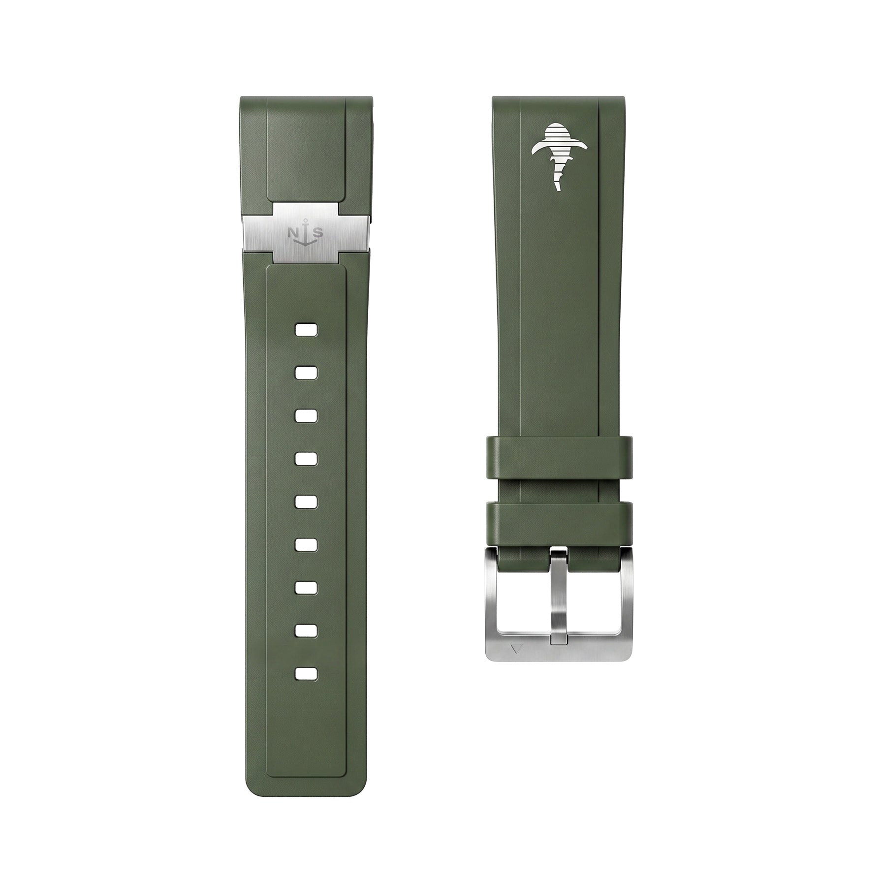 Baool Rugged FKM Watch Band for Garmin