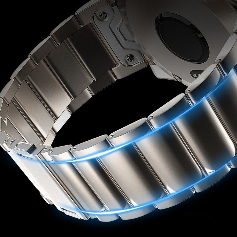 Titanium watch straps for Garmin Watch