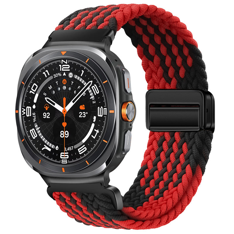 Magnetic buckle strap for Samsung Galaxy Watch Ultra/ Classic 4 /5 /Pro/6 / 7/8 Classic
