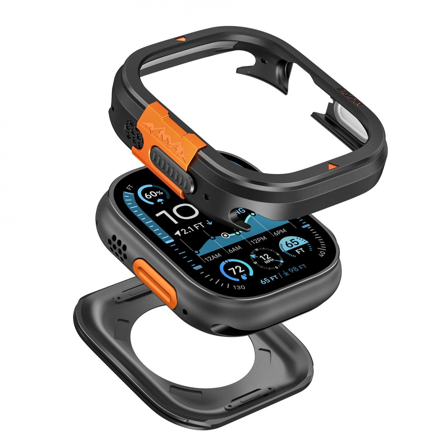 Alpine sports Titanium Alloy Case For Apple Watch