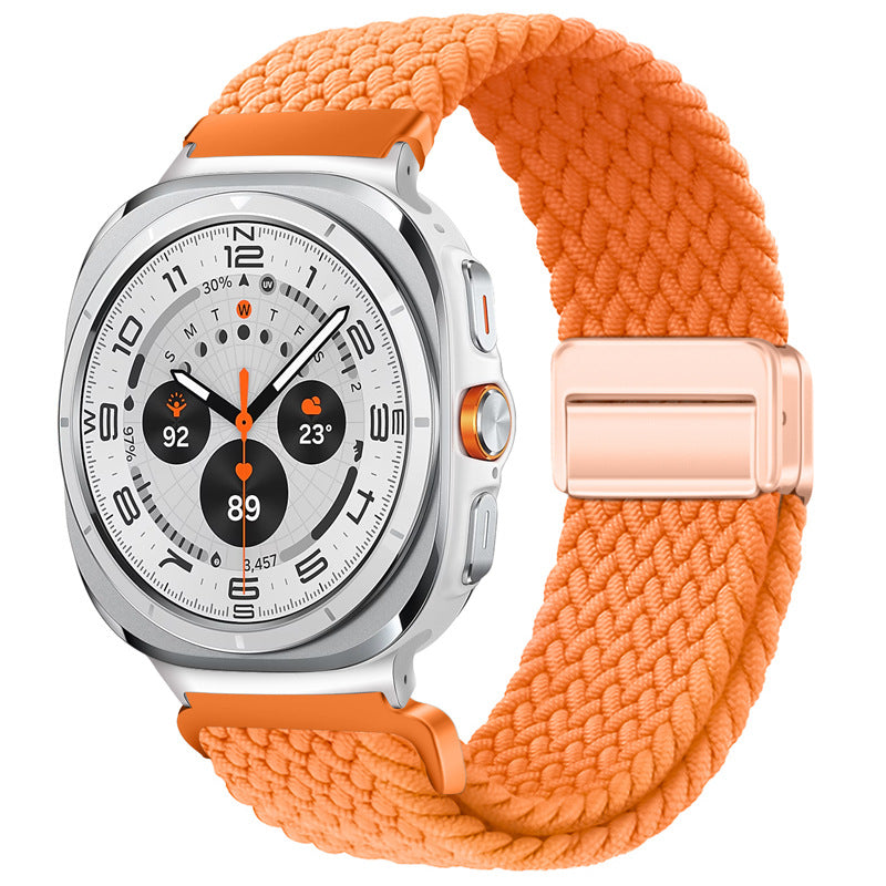Magnetic buckle strap for Samsung Galaxy Watch Ultra/ Classic 4 /5 /Pro/6 / 7/8 Classic