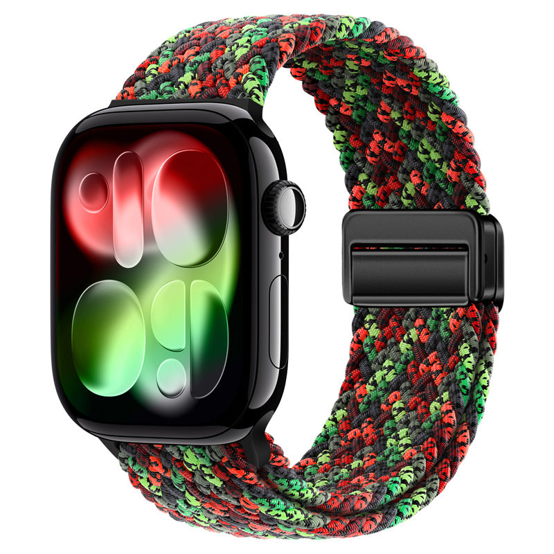 Nylon Braided Magnetic Buckle For Apple Watch