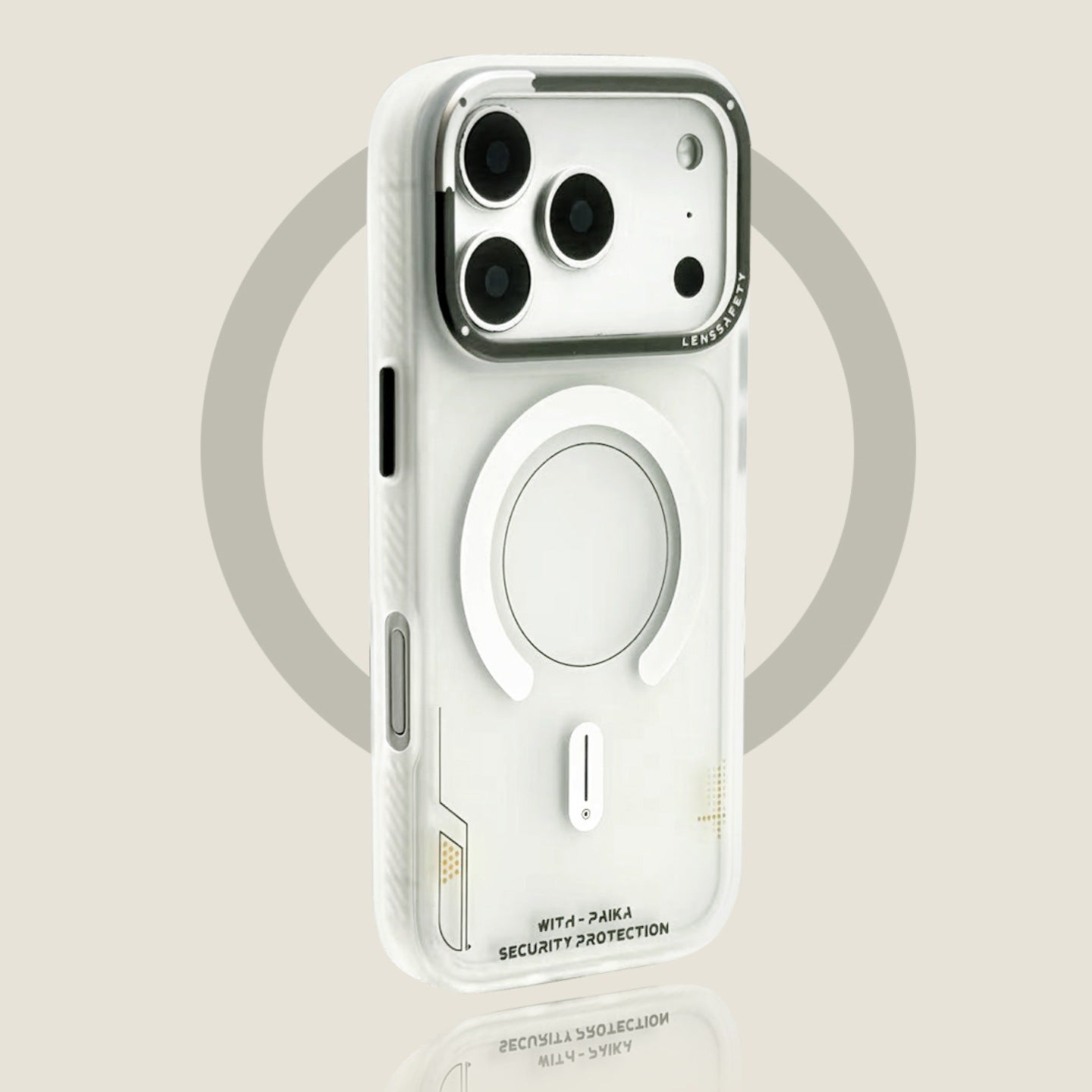 Clear Frosted Magsafe Case For iPhone 17/16/1514/13