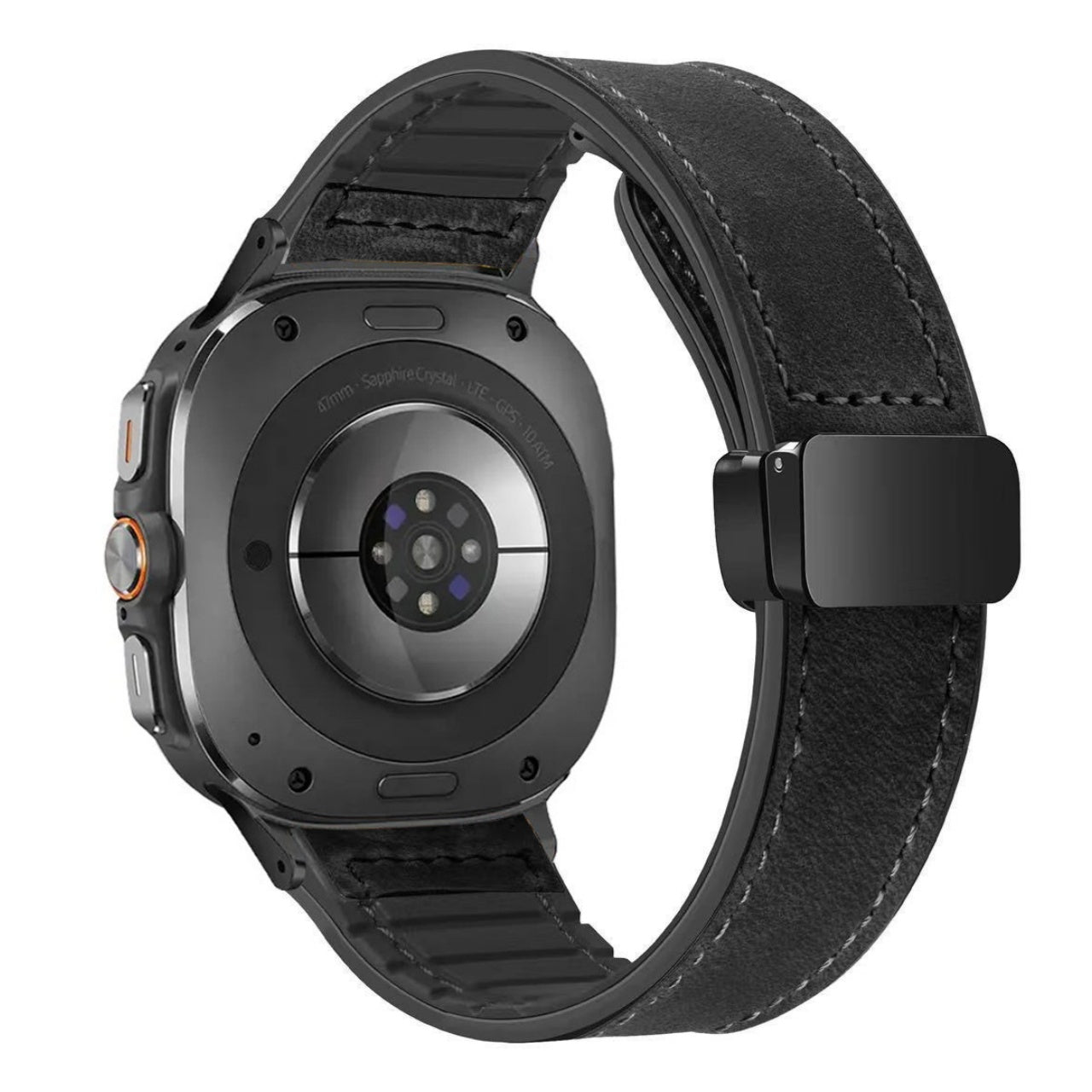 Silicone Magnetic Leather Strap For Samsung Samsung Galaxy Watch