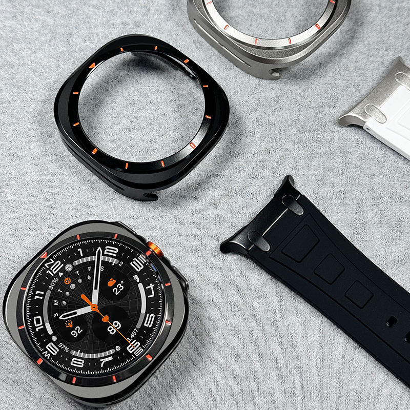 Full Edge Scratch-Proof Metal 360°Protective Cover for Samsung Galaxy Watch Ultra