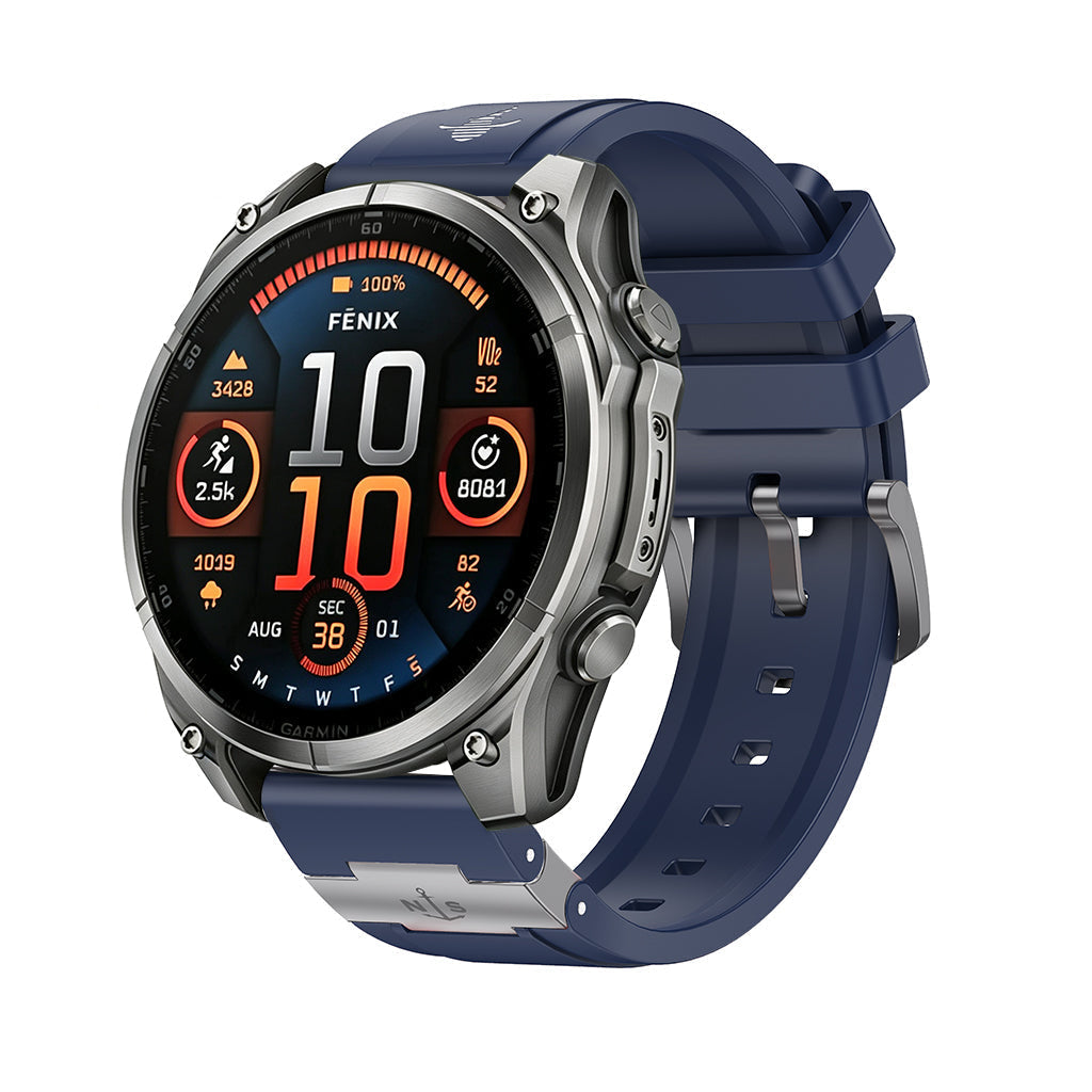 Baool Rugged FKM Watch Band for Garmin