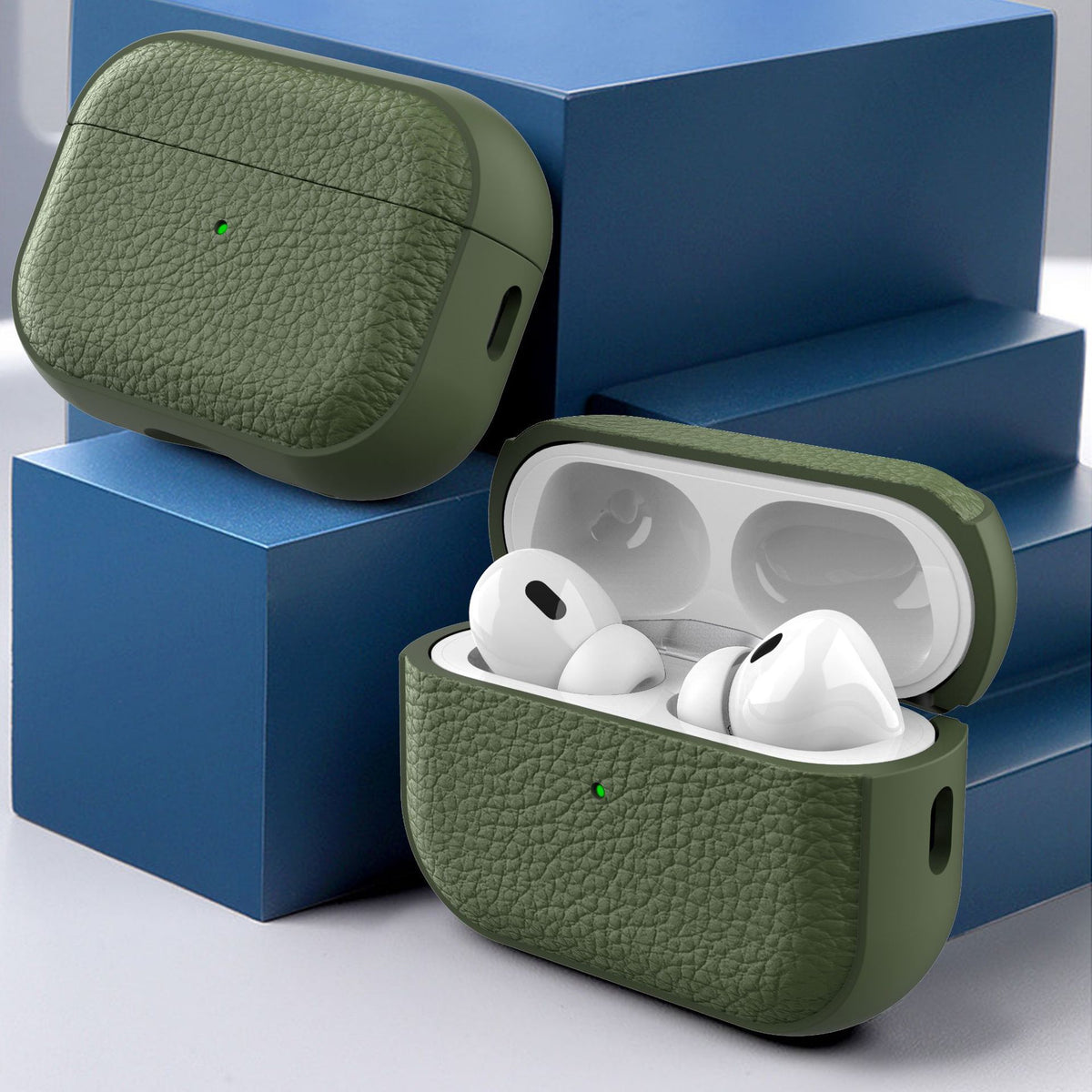 Leather Texture TPU Case for AirPods
