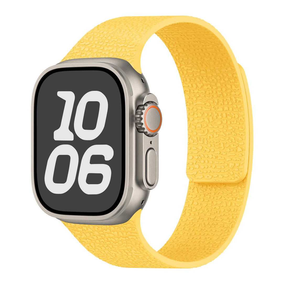 Texture Design-Magnetic Silicone Strap for Apple Watch