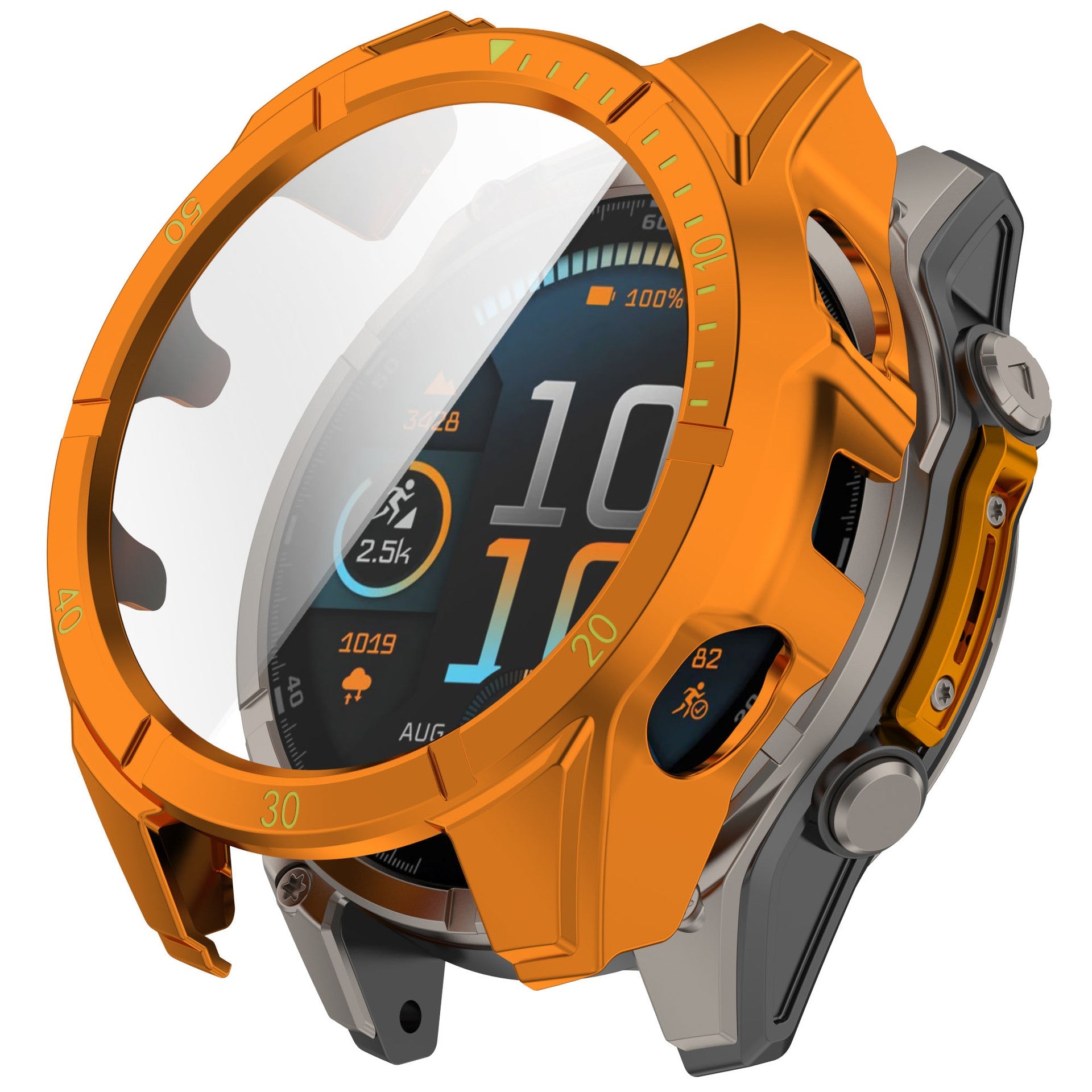 Armor Integrated Case & Screen Guard For Fenix 8