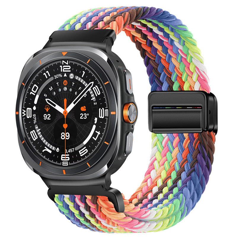 Magnetic buckle strap for Samsung Galaxy Watch Ultra/ Classic 4 /5 /Pro/6 / 7/8 Classic