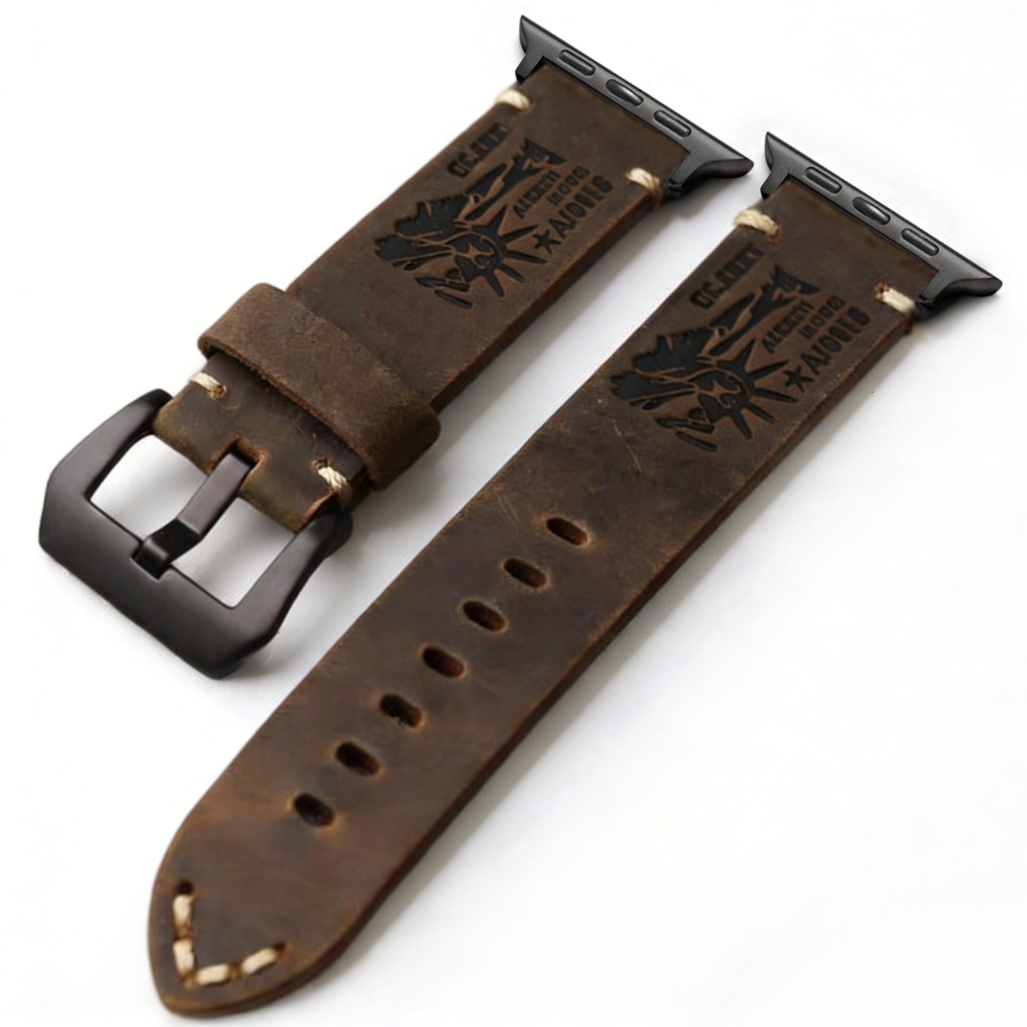 Vintage Leather Apple Watch Strap