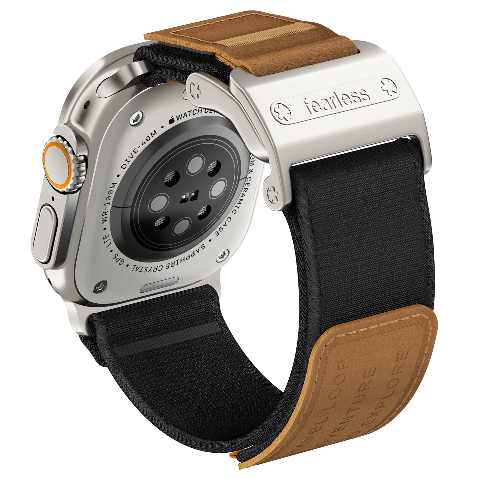 Mag Buckle Nylon Band For Apple Watch