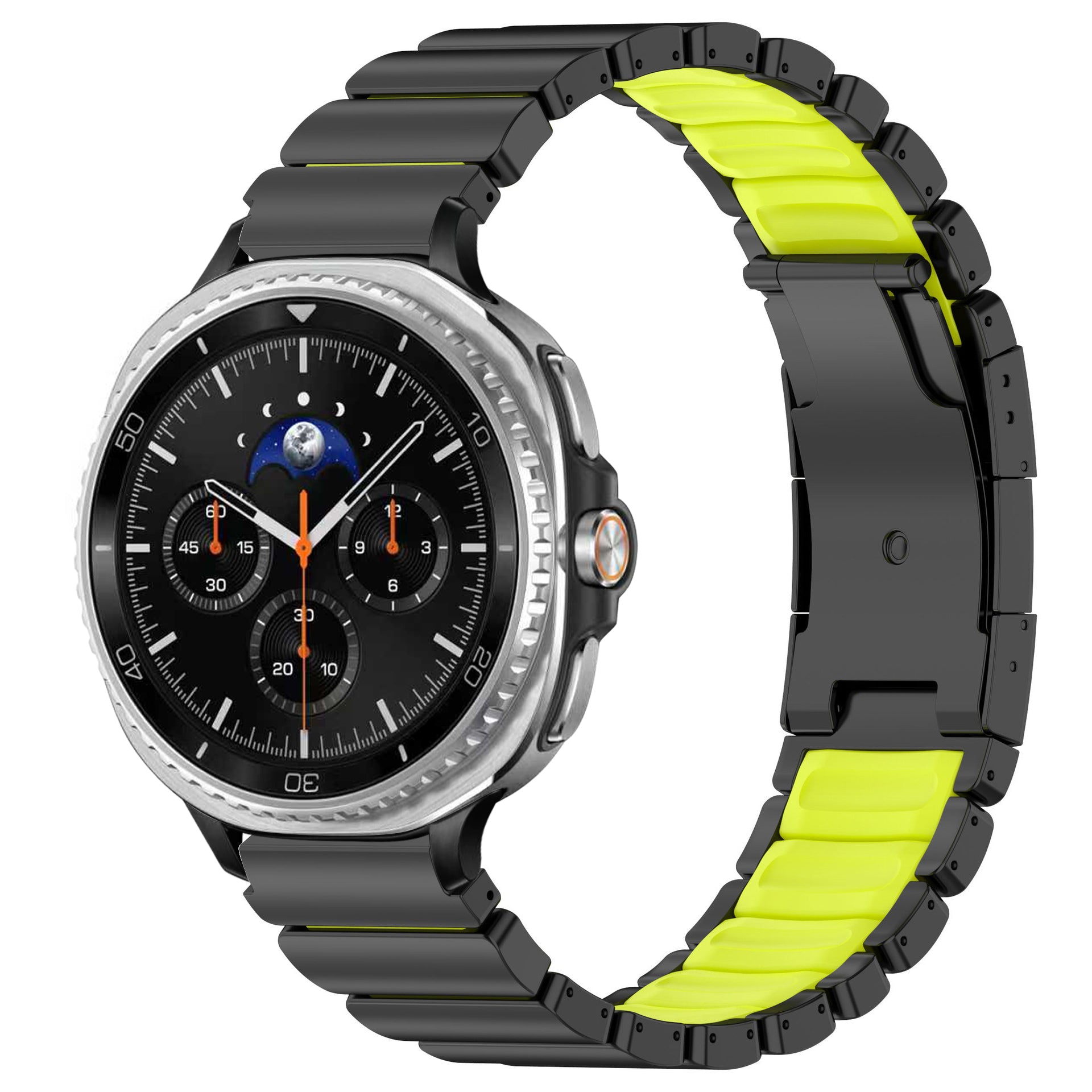 Titanium Band +FKM For Samsung Galaxy Watch