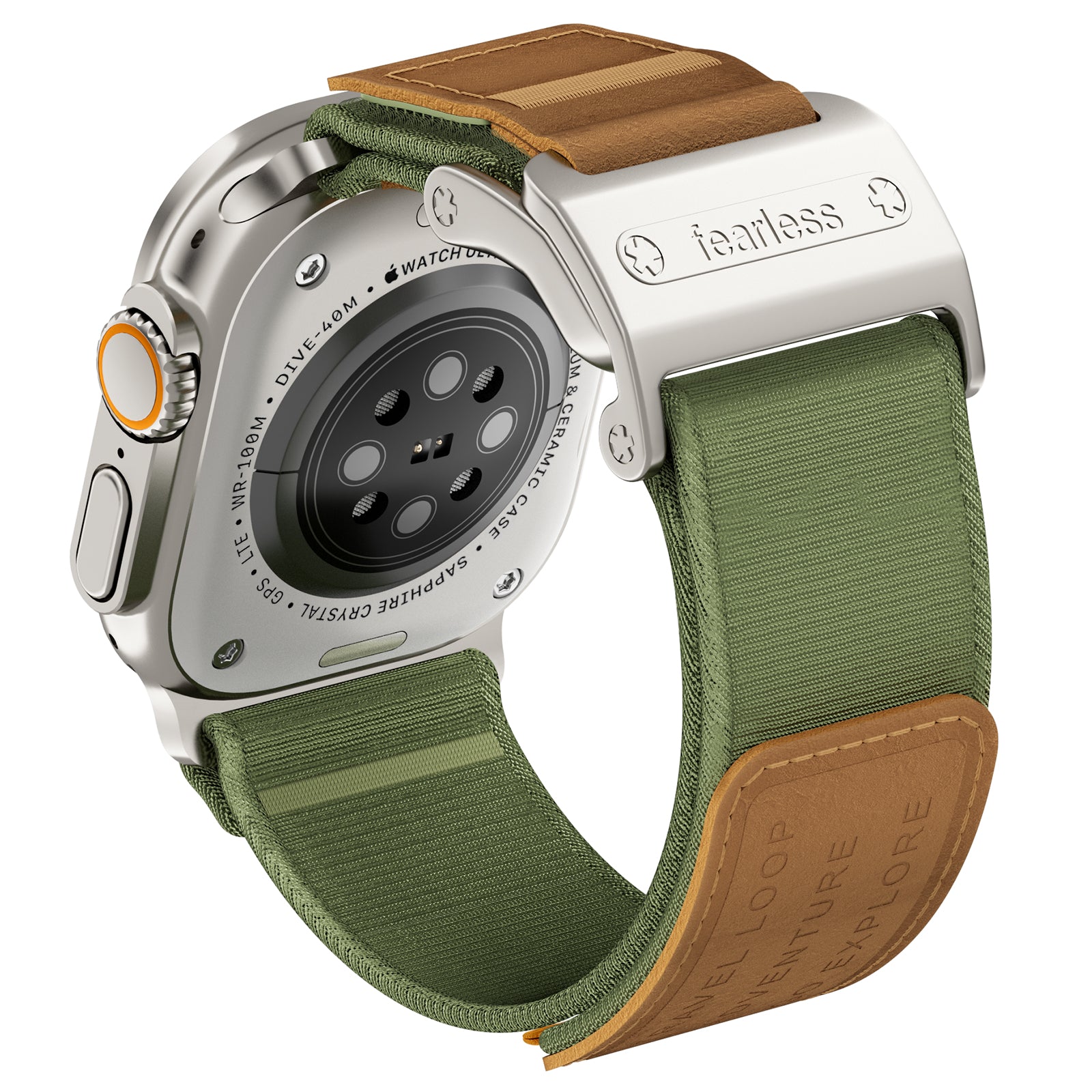 Mag Buckle Nylon Band For Apple Watch