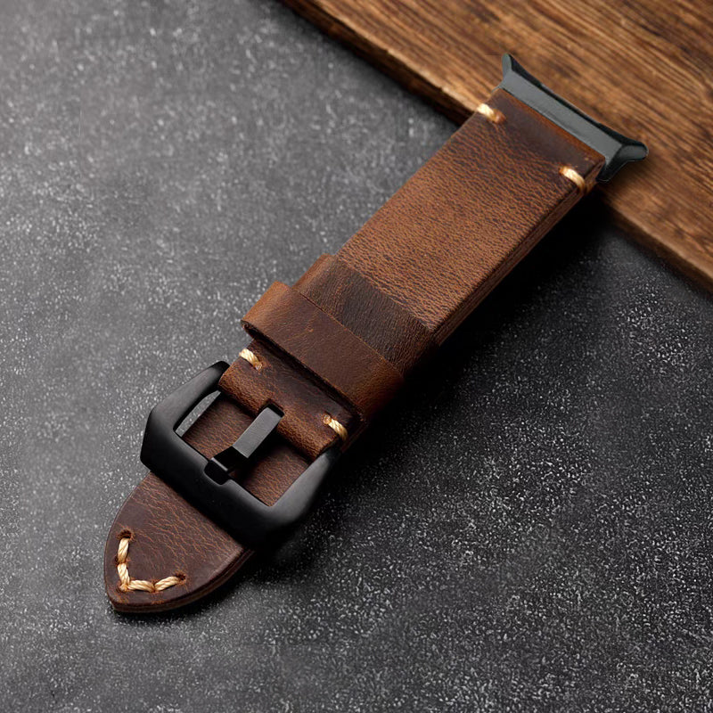 Vintage Leather Band For Samsung Watch Ultra /7 / 6 /5 Pro / 5 /4
