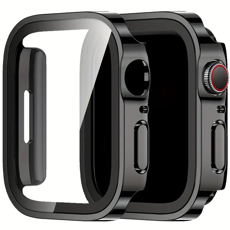 Waterproof Watch Case With Tempered Glass Film