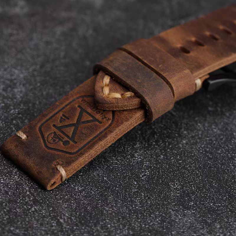 Vintage Leather Band For Samsung Watch Ultra /7 / 6 /5 Pro / 5 /4