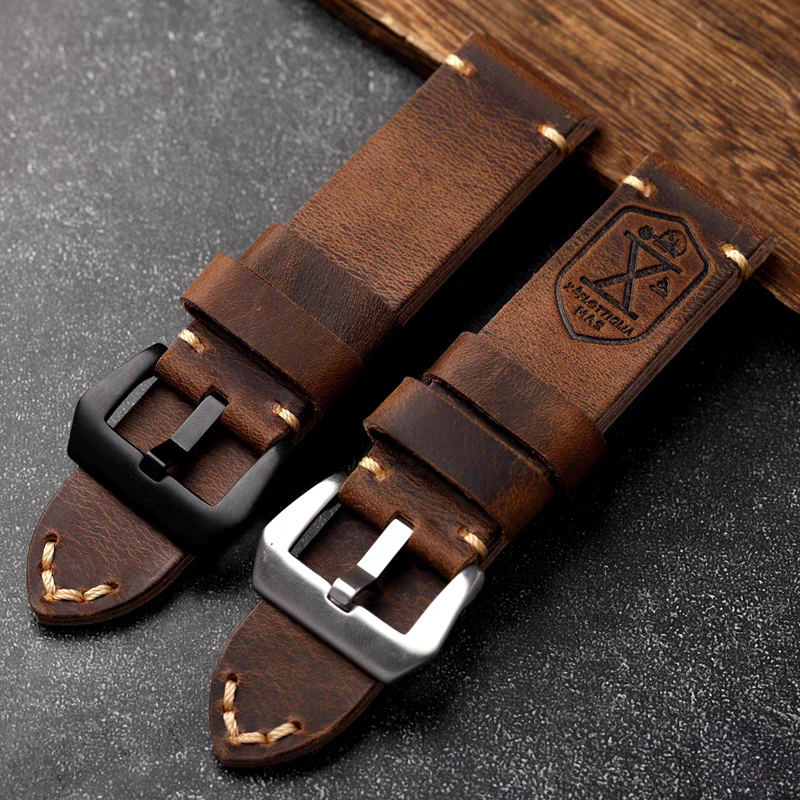 Vintage Leather Band For Samsung Watch Ultra /7 / 6 /5 Pro / 5 /4