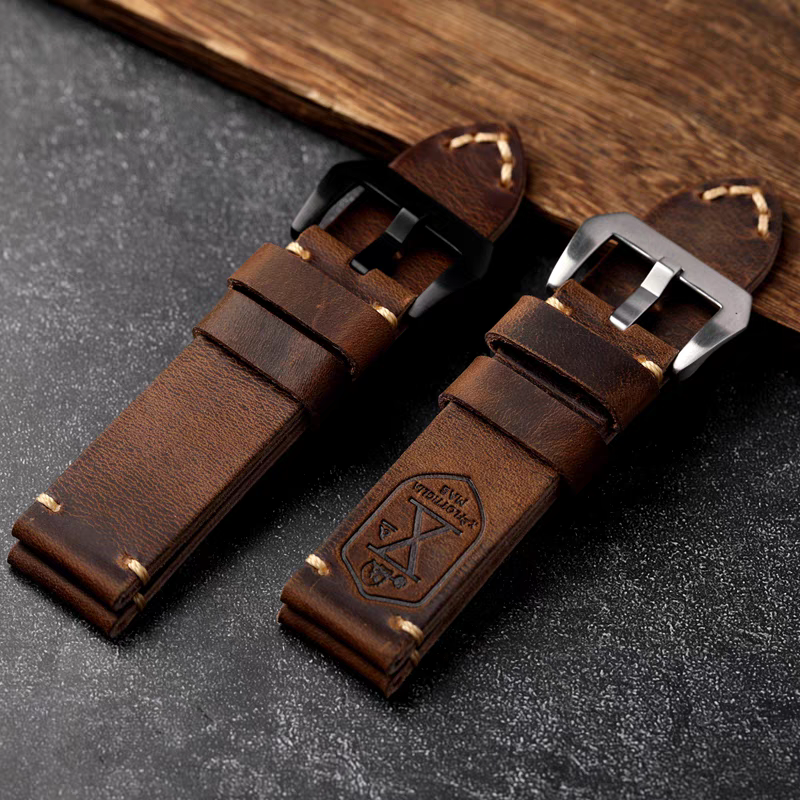 Vintage Leather Band For Samsung Watch Ultra /7 / 6 /5 Pro / 5 /4