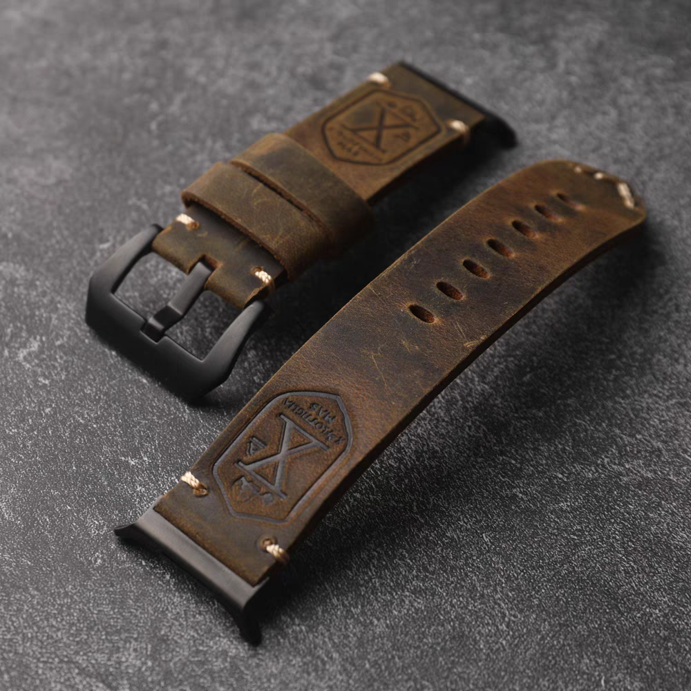 Vintage Leather Band For Samsung Watch Ultra /7 / 6 /5 Pro / 5 /4