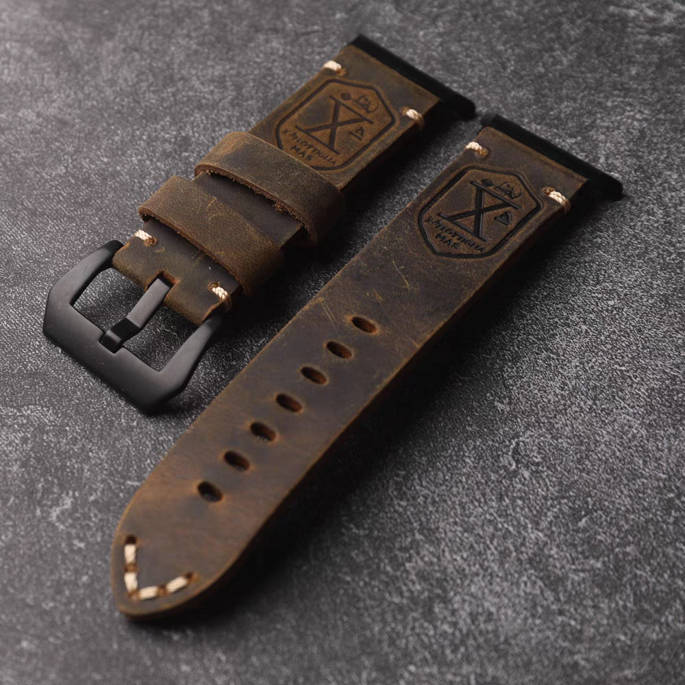 Vintage Leather Band For Samsung Watch Ultra /7 / 6 /5 Pro / 5 /4