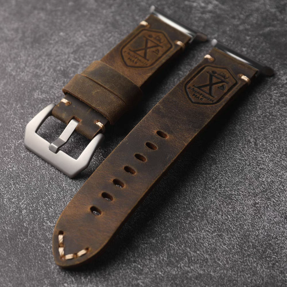 Vintage Leather Band For Samsung Watch Ultra /7 / 6 /5 Pro / 5 /4