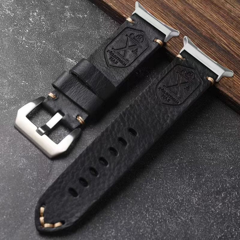 Vintage Leather Band For Samsung Watch Ultra /7 / 6 /5 Pro / 5 /4