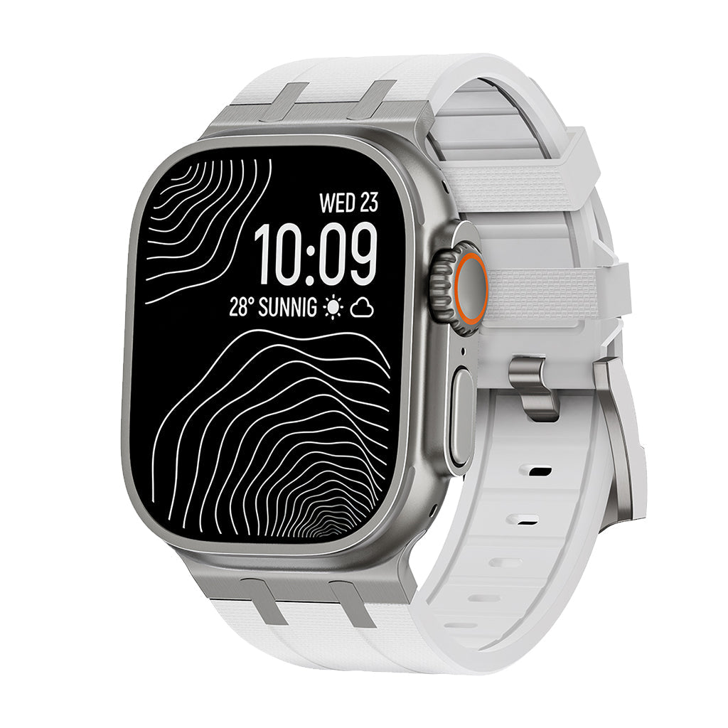 AP-Style Integrated FKM Apple Watch Band